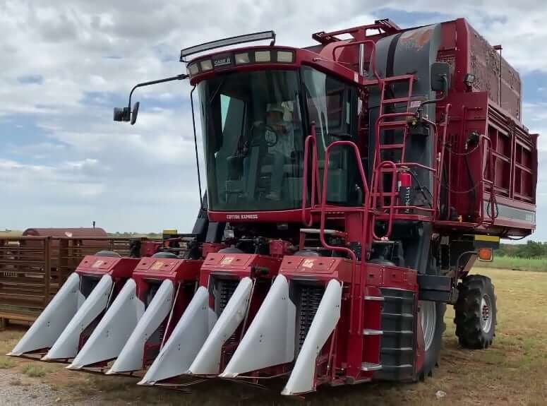 ТТХ хлопкоуборочного комбайна CASE IH 2555 Cotton Express