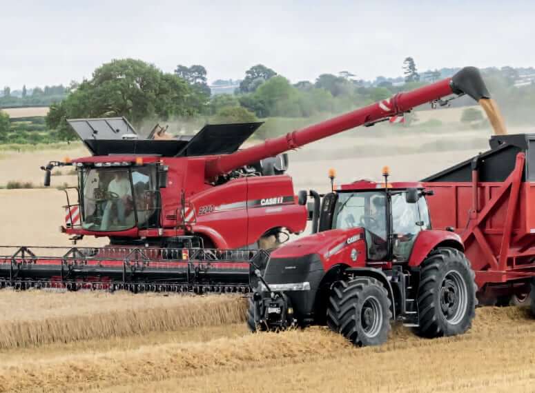 Зерновой бункер и выгрузка Case IH Axial-Flow 9240