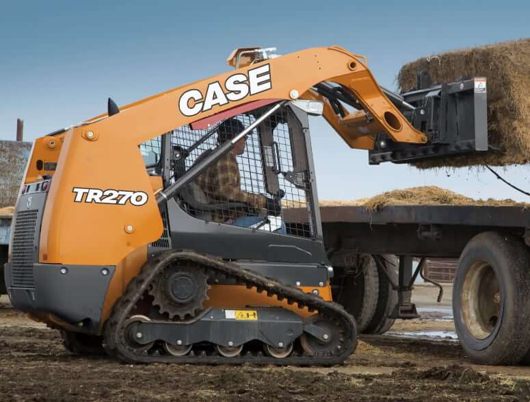 Характеристики гусеничной ходовой части Case TR270