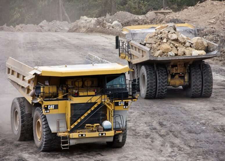 Грузоподъемность карьерного самосвала CAT 785D