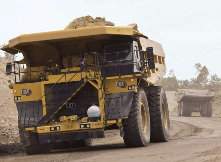 ТТХ трансмиссии самосвала CAT 785D