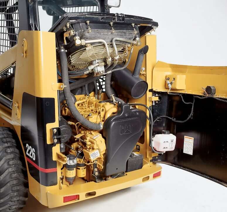 Объемы заправочных жидкостей CAT 226