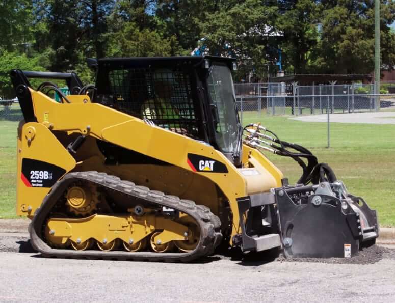 Размеры и вес мини-погрузчика CAT 259B Series 3