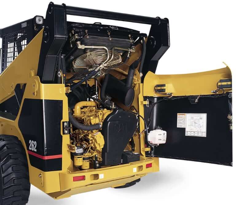 Объемы заправочных жидкостей CAT 262