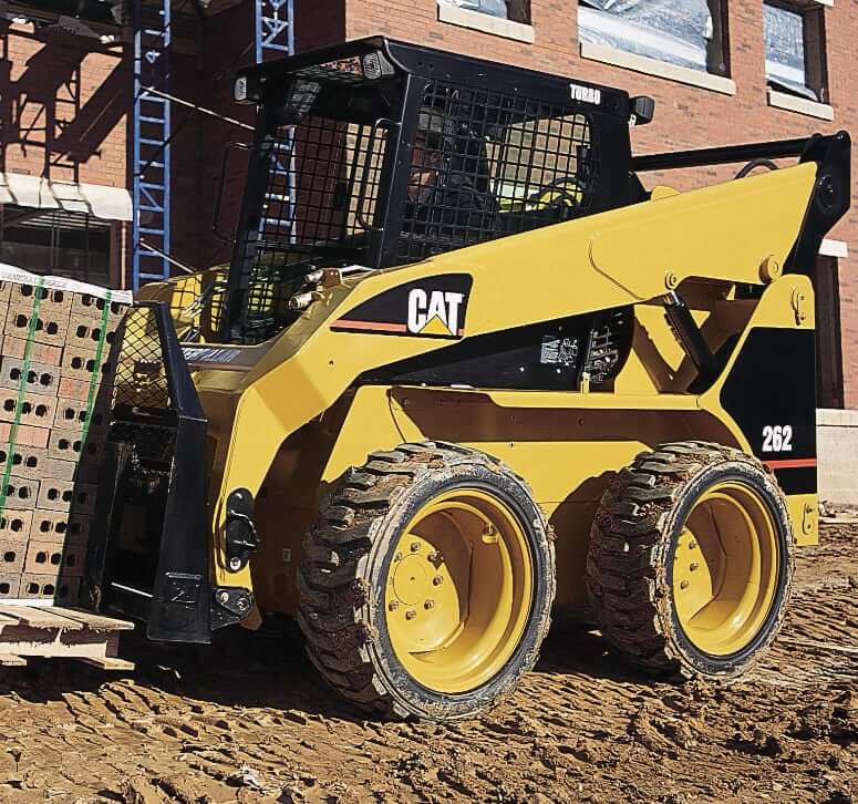 Размеры колес мини-погрузчика CAT 262