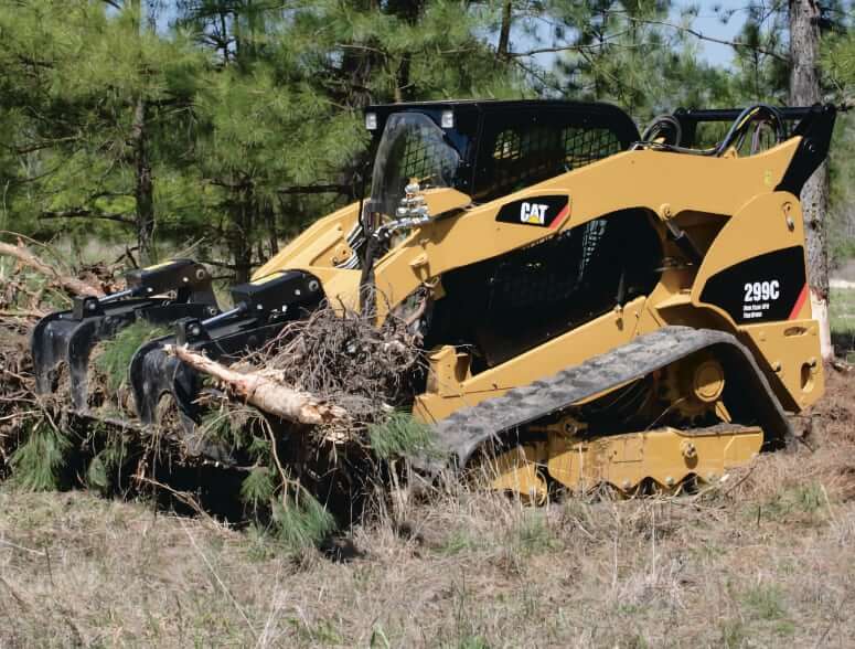 Грузоподъемность мини-погрузчика CAT 299C