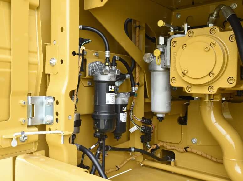 Объемы заправочных жидкостей Caterpillar 320 GC