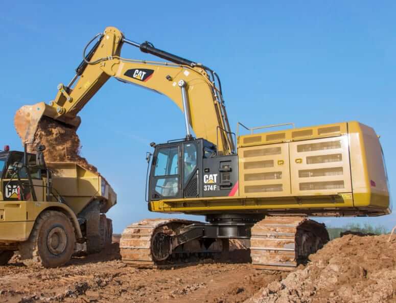 ТТХ экскаватора CAT 374F L