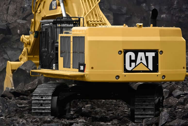 ТТХ ходовой части экскаватора CAT 390D L