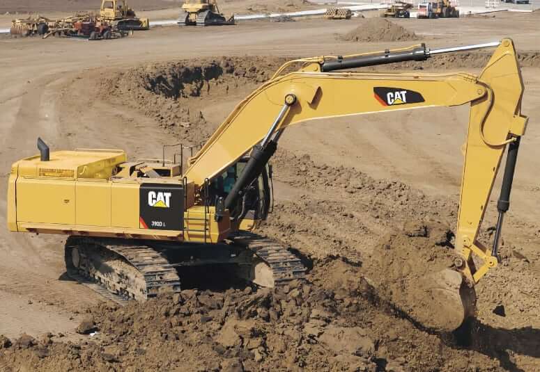 Весовые характеристики CAT 390D L