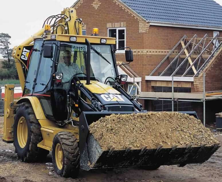ТТХ экскаватора-погрузчика CAT 428D