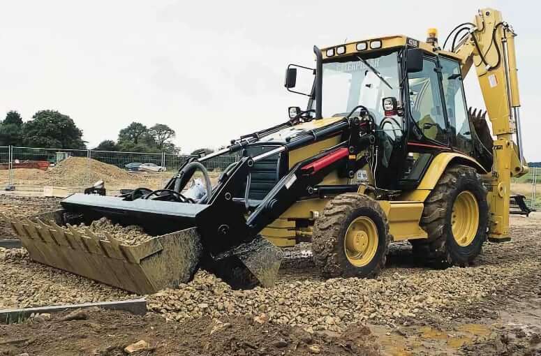 ТТХ фронтального оборудования погрузчика CAT 428D