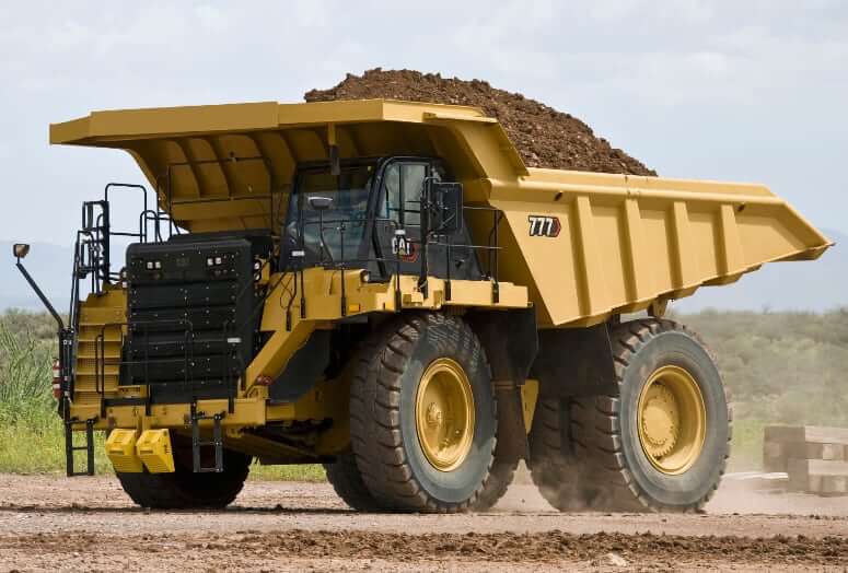 Технические характеристики CAT 777