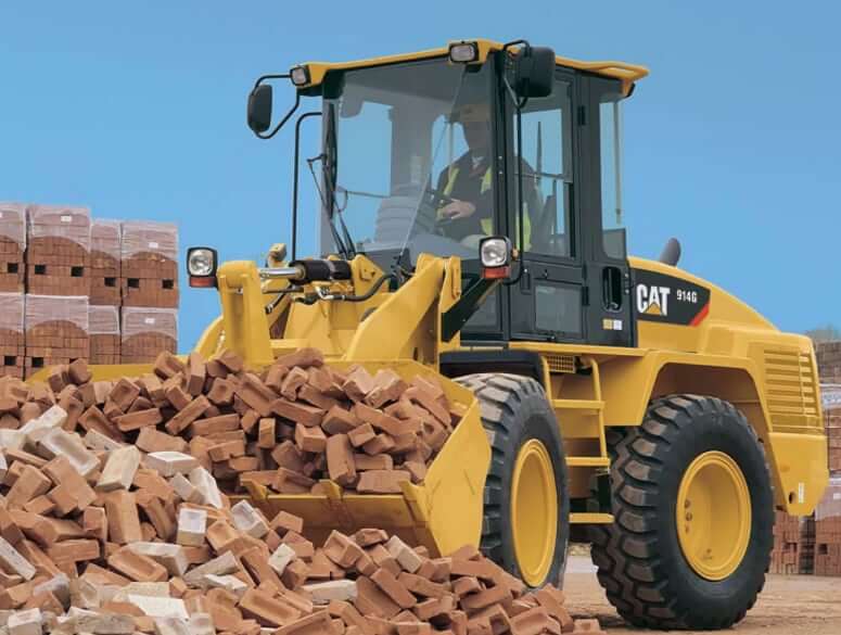 Объемы заправочных жидкостей CAT 914G