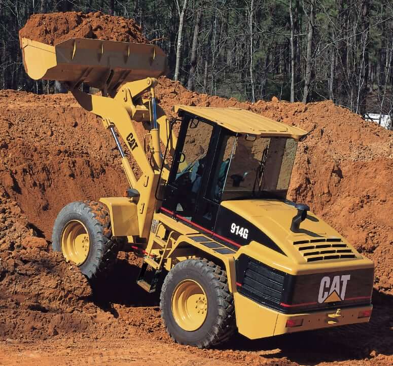 Вес и размеры погрузчика CAT 914G