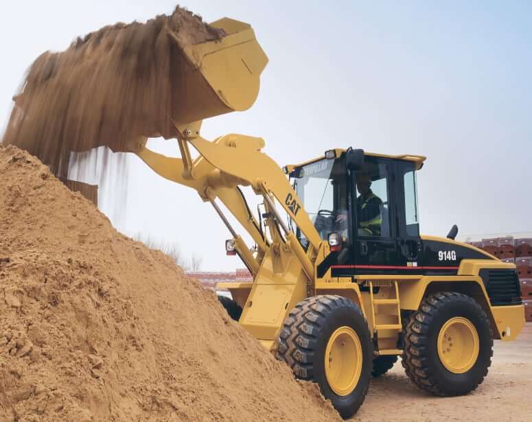 ТТХ фронтального погрузчика CAT 914G