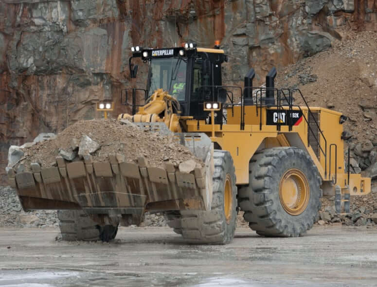 Емкость ковша фронтального погрузчика CAT 992K
