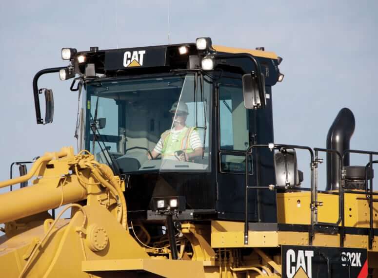 ROPS и FOPS защита кабины CAT 992K