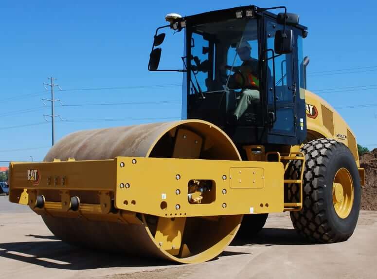 Технические характеристики виброкатка CAT CS56B