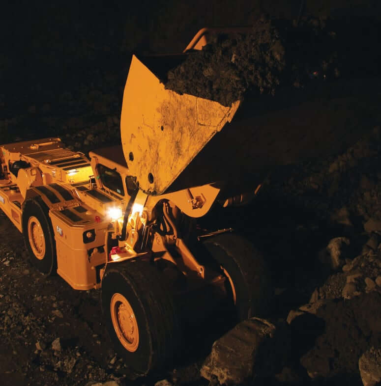 ТТХ ковшей погрузочно-доставочной машины CAT R1300G