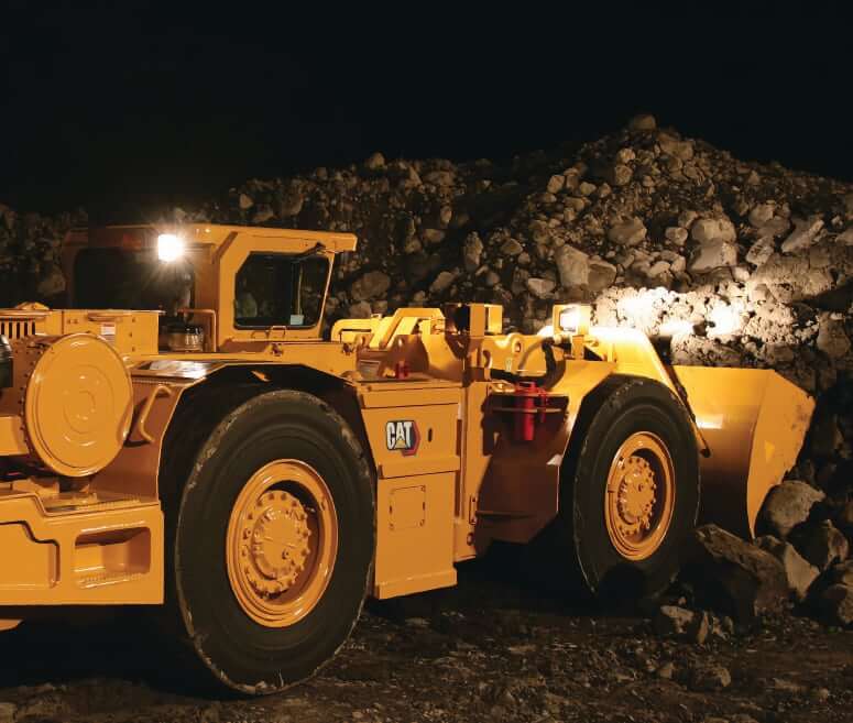 Трансмиссия подземной доставочной машины CAT R1300G