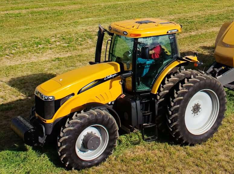 Размеры, вес и ТТХ трактора Challenger MT665C