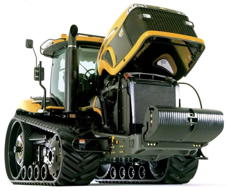 Объемы заправочных жидкостей Challenger MT865C