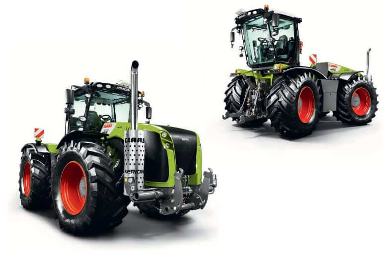 ТТХ трактора Claas XERION 5000