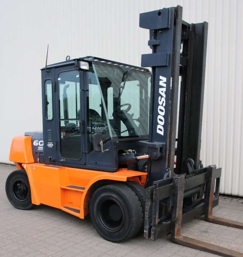 Вес, габариты и размеры Doosan D60S-5