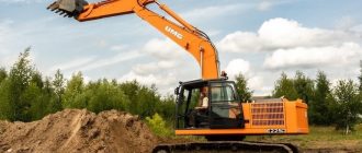 Новый гусеничный экскаватор UMG E225C в работе