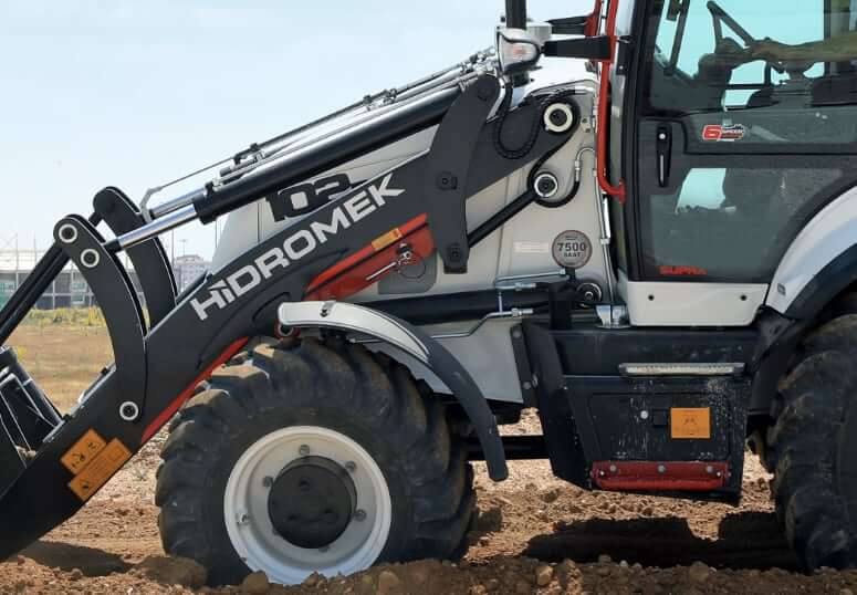 ТТХ гидравлической системы Hidromek HMK 102 B Supra