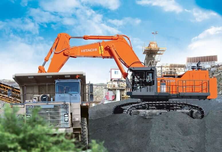 ТТХ карьерного экскаватора Hitachi EX1200-6