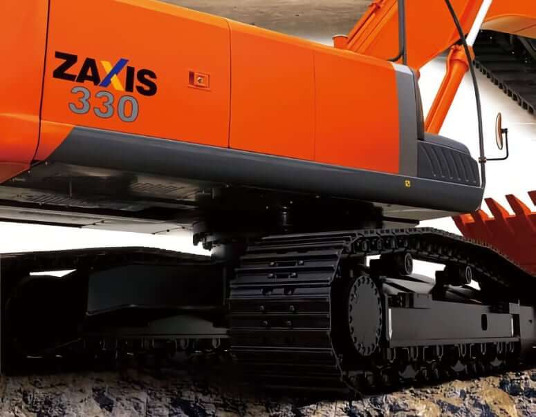 Характеристики ходовой части Hitachi ZX330-3