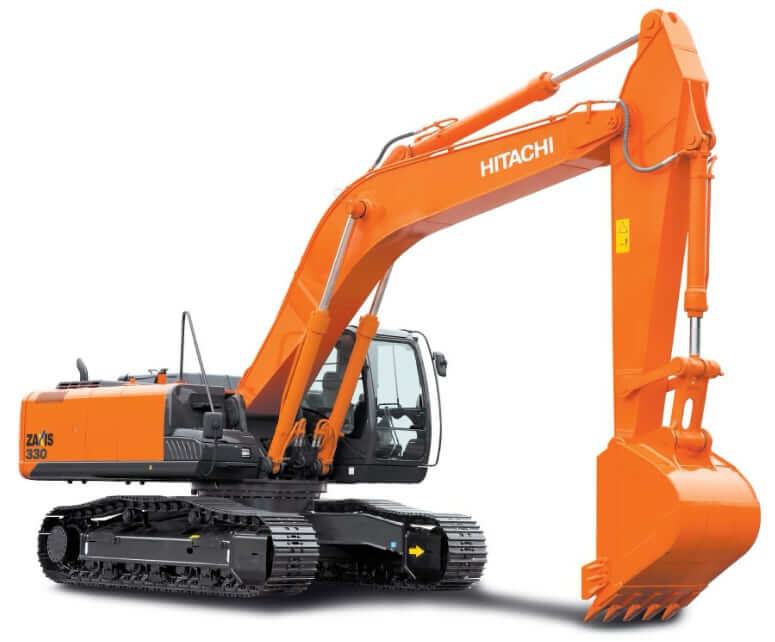 ТТХ гидросистемы экскаватора Hitachi ZX330-5g