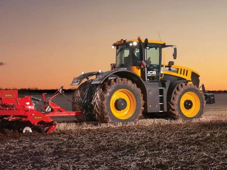 ТТХ трансмиссии JCB Fastrac 8330