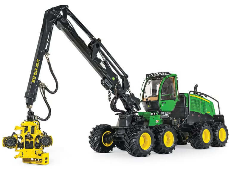 Технические характеристики John Deere 1270G 8х8