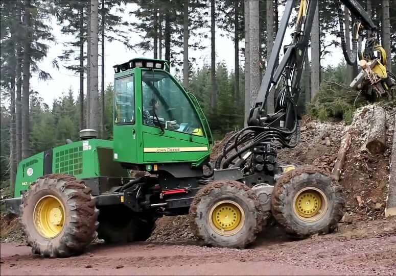 ТТХ харвестера John Deere 1470D
