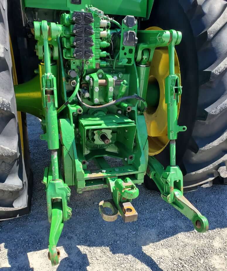 Характеристики ВОМ и ТСУ John Deere 8330