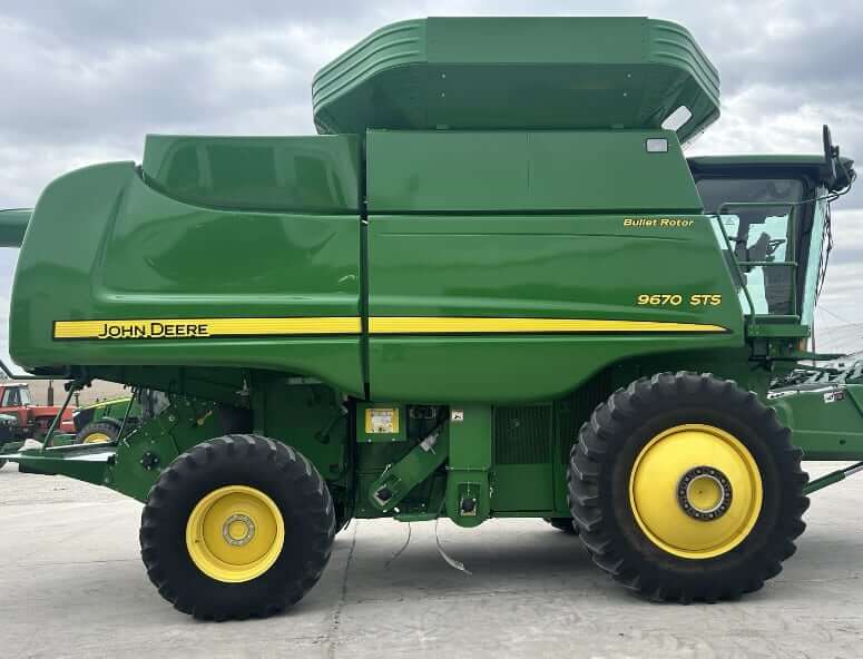 Размер колес комбайна John Deere 9670 STS