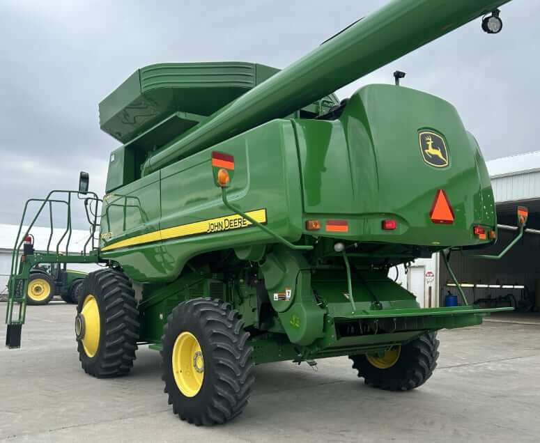 Эксплуатационная масса комбайна John Deere 9670 STS