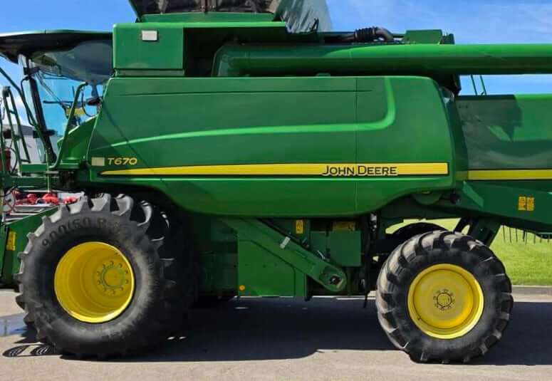 Характеристики трансмиссии John Deere T670