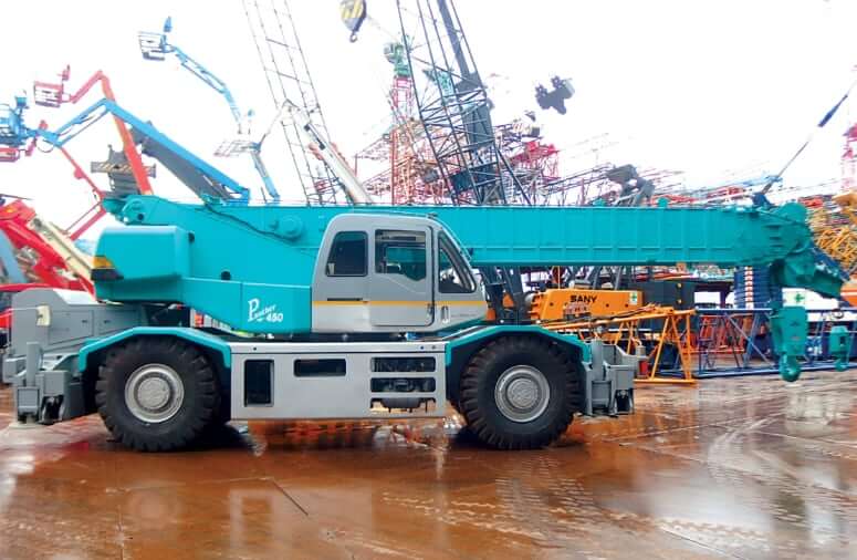Вес и размеры автокрана Kobelco RK450-2
