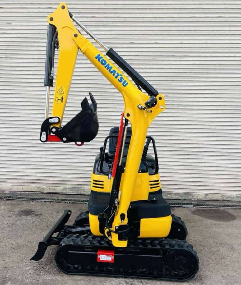 Размеры мини-экскаватора Komatsu PC03-2