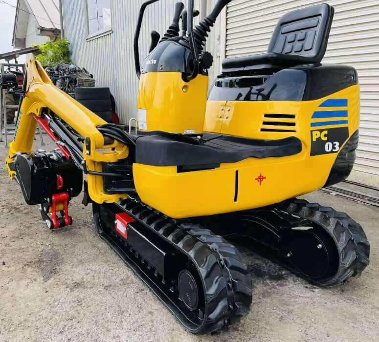 ТТХ ходовой части Komatsu PC03-2