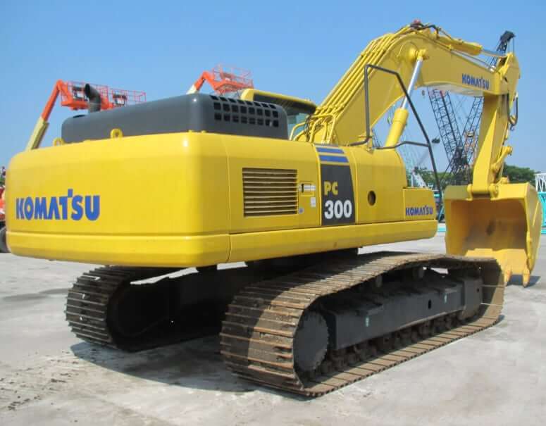 ТТХ ходовой части Komatsu PC300-8M0