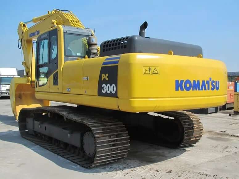 Весовые характеристики экскаватора Komatsu PC300-8M0