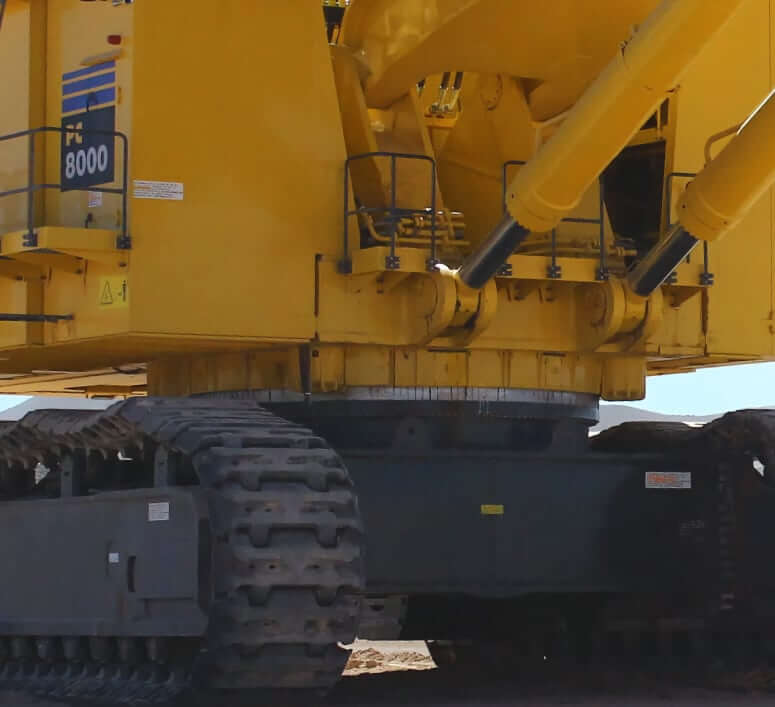 Характеристики гидравлической системы Komatsu PC8000-6
