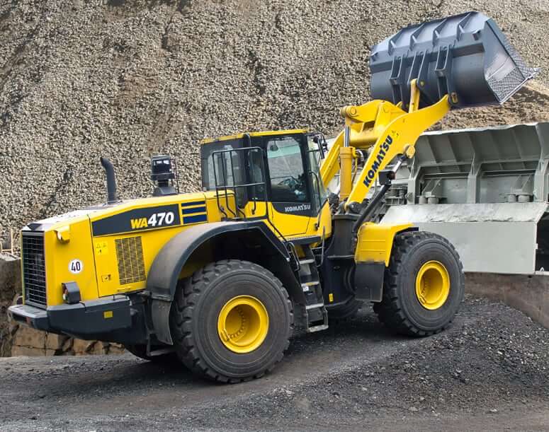 ТТХ гидравлической системы Komatsu WA470-7