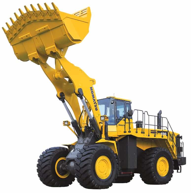 ТТХ фронтального погрузчика Komatsu WA600-6