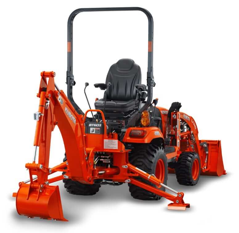 Весовые характеристики Kubota BX23S